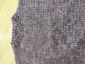 Handmade Sweater Grey/Pink